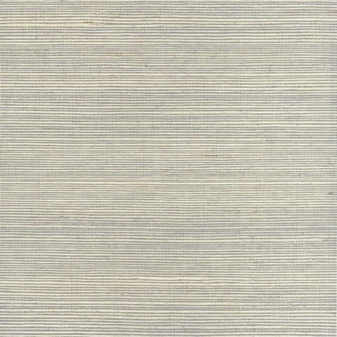 Grey & Beige Natural Grasscloth Wallpaper