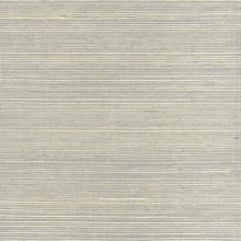 Grey & Beige Natural Grasscloth Wallpaper