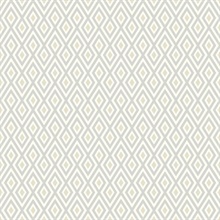 Grey, Beige & White Commercial Geometric Wallpaper