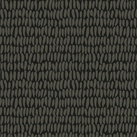 Grey & Black Brushstroke Lines Wallpaper