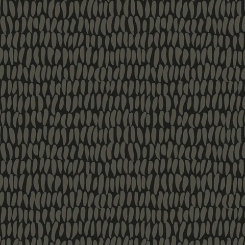 Grey & Black Brushstroke Lines Wallpaper