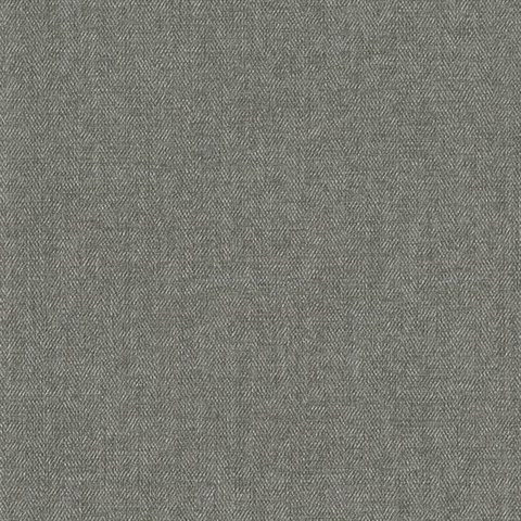 Grey Blazer Textured Linen Wallpaper