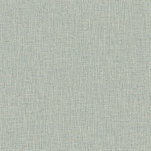 Grey Blue Tweed Woven Linen Wallpaper