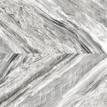 Grey Carrara Horizontal Peel and Stick Wallpaper