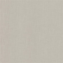 Classic Linen Grey Wallpaper