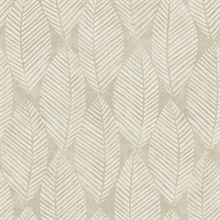 Grey Commercial Spot Leaves Wallpaper