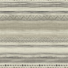 Grey Commercial Tribal Stripe Wallpaper
