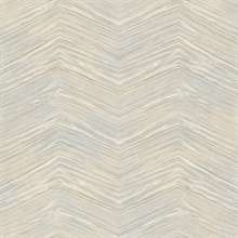 Grey Commercial Wood Chevron Wallpaper
