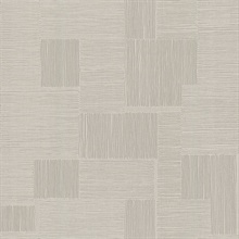 Grey Contour Textured Parquet Tile Line  Wallpaper