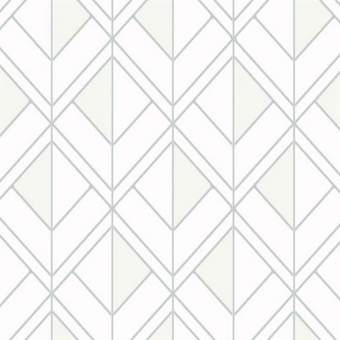 Grey Diamond Shadow Geometric Wallpaper
