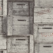 Grey Distressed Wood Crates