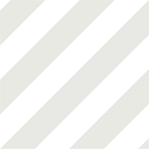 Grey, Dove and Seagull Diagonal Stripe Prepasted Wallpaper