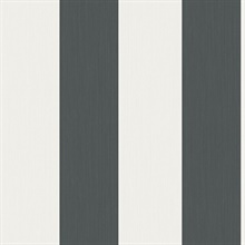 Grey Dylan Striped Natural Stringcloth Wallpaper