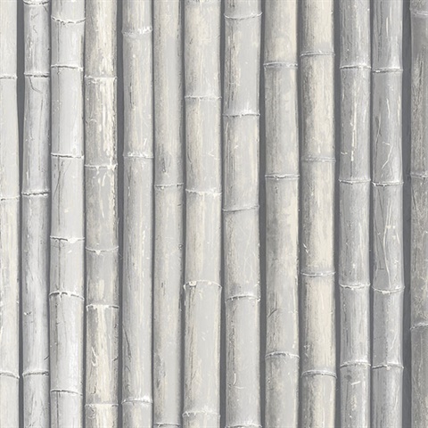 Grey Faux Bamboo