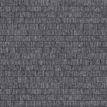 Grey Faux Grass Horizontal Stripe Wallpaper