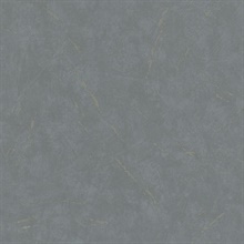 Grey Faux Plaster Metallic Texture Wallpaper