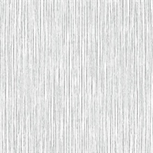 Grey Faux Wood Texture Lines Wallpaper