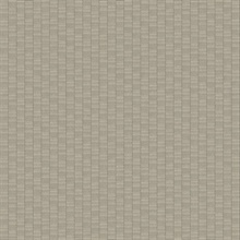 Grey Geometric Textured Rectangle Stripe Wallpaper