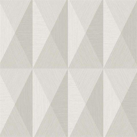 Grey Geometric Traingle Wallpaper