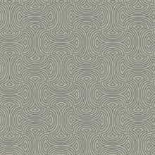 Grey Glitter Abstract Hourglass Geometric Wallpaper