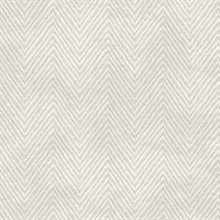 Grey Herringbone Wallpaper