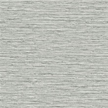 Grey Isla Jute Faux Grasscloth Wallpaper