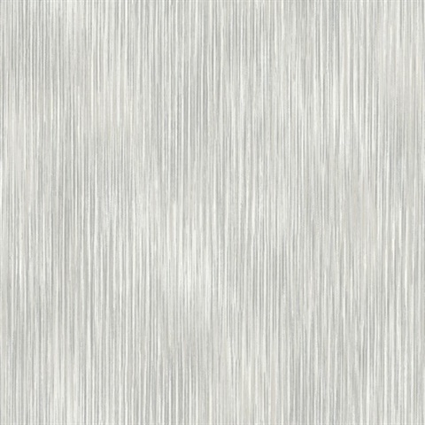 Grey Largo Coastal Vertical Stripe Wallpaper