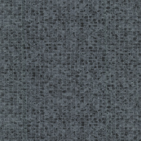 Grey Leather Lux High Gloss Textured Wallpaper