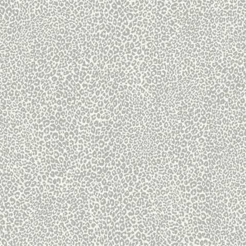 Grey Leopard Skin Wallpaper