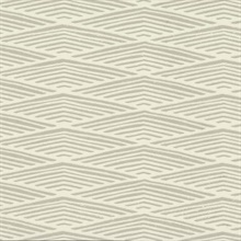 Grey Lofty Peaks Geometric Diamonds Wallpaper