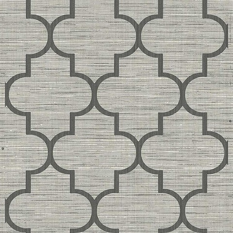 Grey Natural Texture Parquet Geometrical  Wallpaper