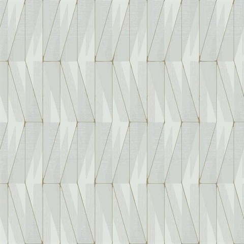 Grey On An Angle Geometric Wallpaper