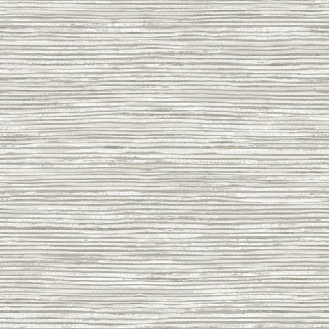 Grey Osprey Faux Grasscloth Wallpaper