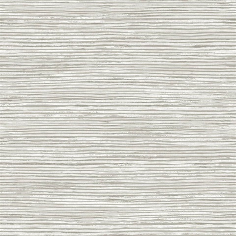 Grey Osprey Faux Grasscloth Wallpaper
