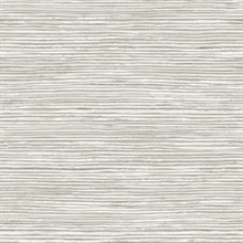 Grey Osprey Faux Grasscloth Wallpaper