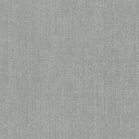 Grey Panama Textured Weave Wallpaper