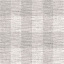 Grey Rugby Gingham Check Plaid Wallpaper