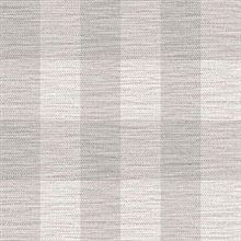 Grey Rugby Gingham Check Plaid Wallpaper