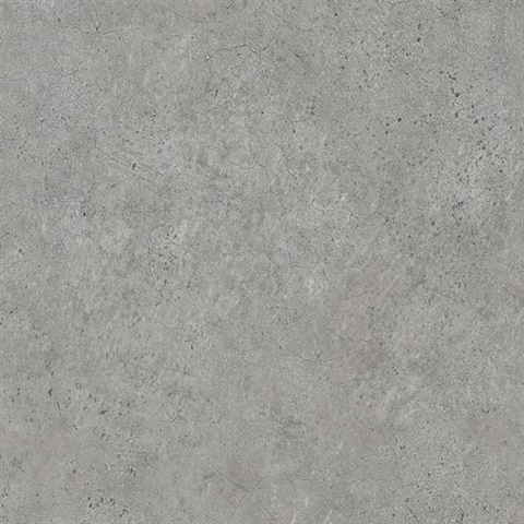 Grey Sandstone Faux Cracked  Wallpaper