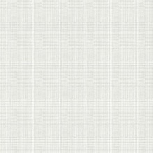 Grey Shirting Plaid Wallpaper