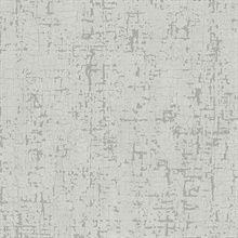 Grey & Silver Faux Cracked Stone Wallpaper