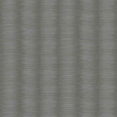 Grey & Silver Ombre Stripe Wallpaper