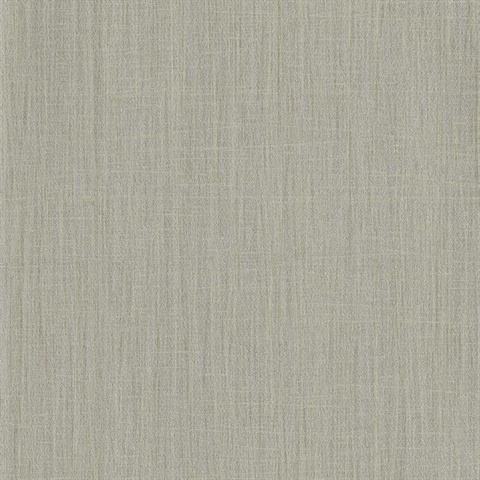 Grey Steppe Textured Linen Wallpaper