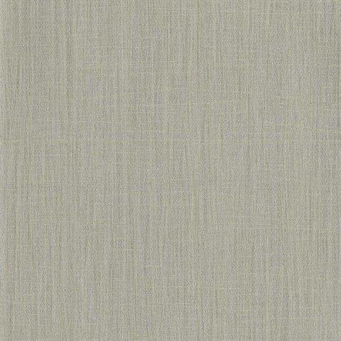 Grey Steppe Textured Linen Wallpaper