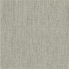 Grey Steppe Textured Linen Wallpaper