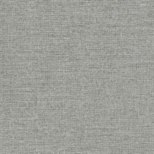 Grey Stratum Textured Linen Wallpaper