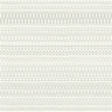 Grey Tapestry Stitch Textured Weave Wallpaper