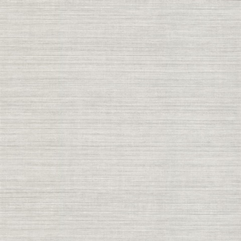 Grey Tasar Silk Metallic Textured Blend Wallpaper