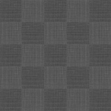 Grey & Taupe Textured Checkered Woven Wallpaper