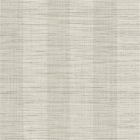 Grey Textured Faux Linen Wallpaper